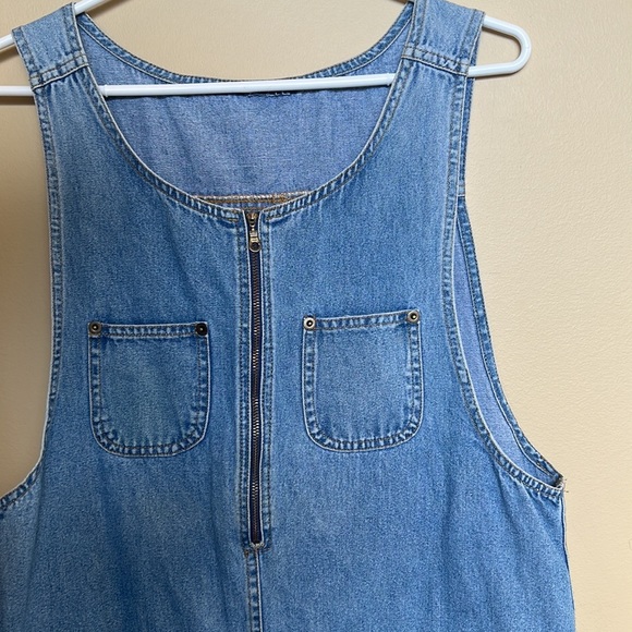 Medium to Light Wash Denim Dress - Picture 3 of 5